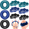 Entrenador de Fuerza de Agarre y Fortalecedor de Antebrazo Kit - 9 Piezas