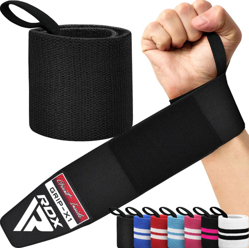 RDX Muñequeras Gym Powerlifting Correas de Levantamiento