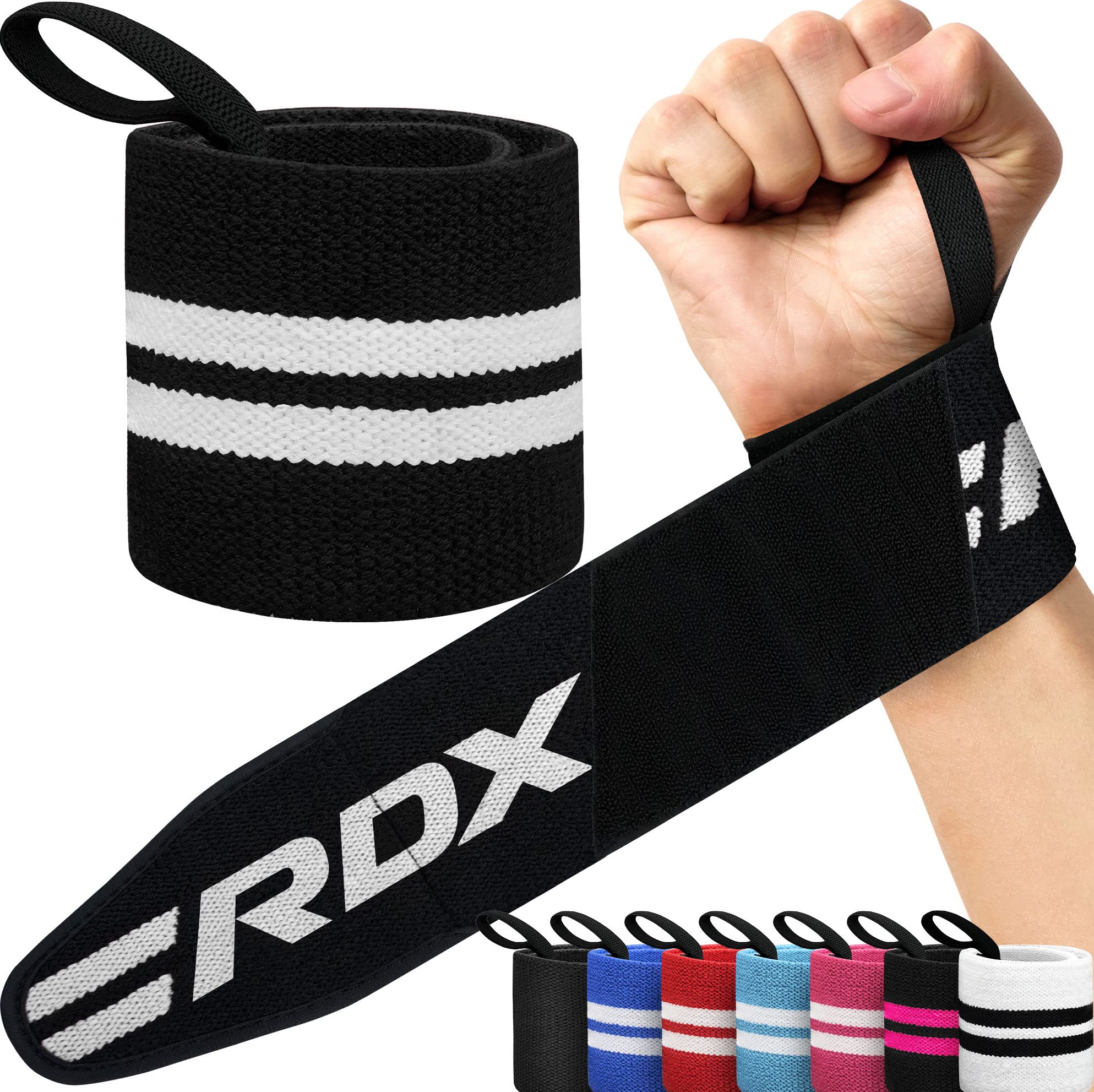 RDX Muñequeras Gym Powerlifting Correas de Levantamiento