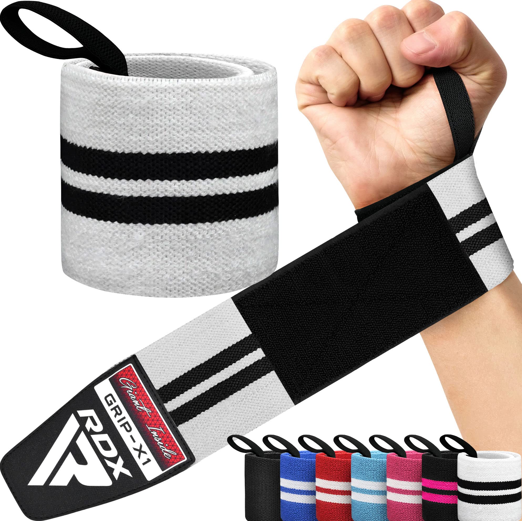 RDX Muñequeras Gym Powerlifting Correas de Levantamiento